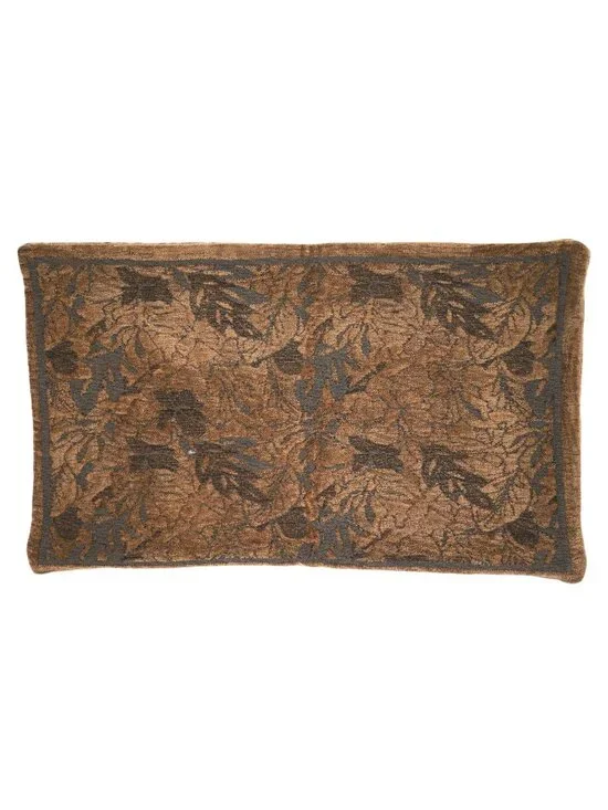 Zara Jacquard Chenille Cushion Cover 3346/008 in Khaki
