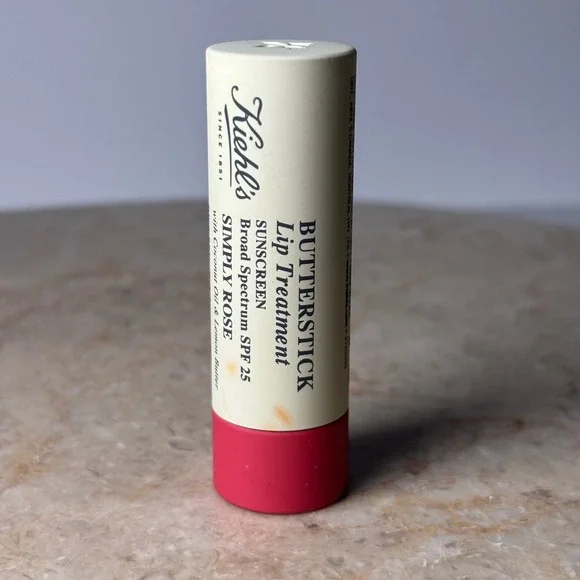 Kiehls Butterstick Lip Treatment SPF 25 Simply Rose‎ Tinted Balm 0.14oz