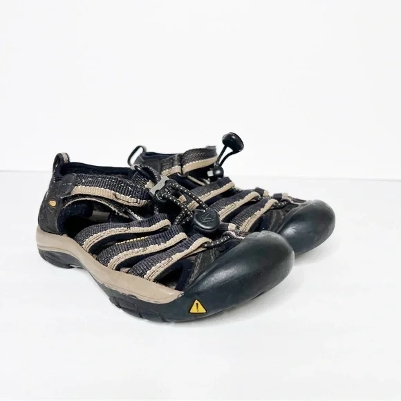 Keen Newport H2 Black Tan Sandals Size 12 Toddler