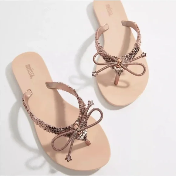 Melissa Harmonic Elements Flat Star Sandals Size 3