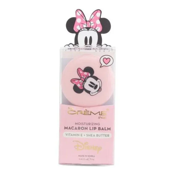 The Crème Shop x Disney Macaron Lip Balm Minnie Mouse New