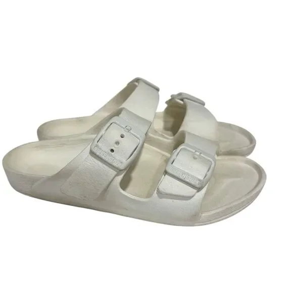 Birkenstock Kids white Sandals EUC