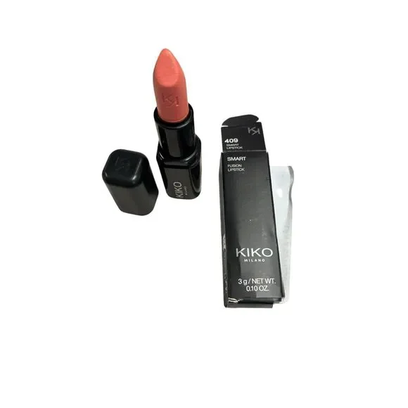 KIKO Milano Smart Fusion Lipstick 409 Smart Cream‎ Finish 0.10 oz READ