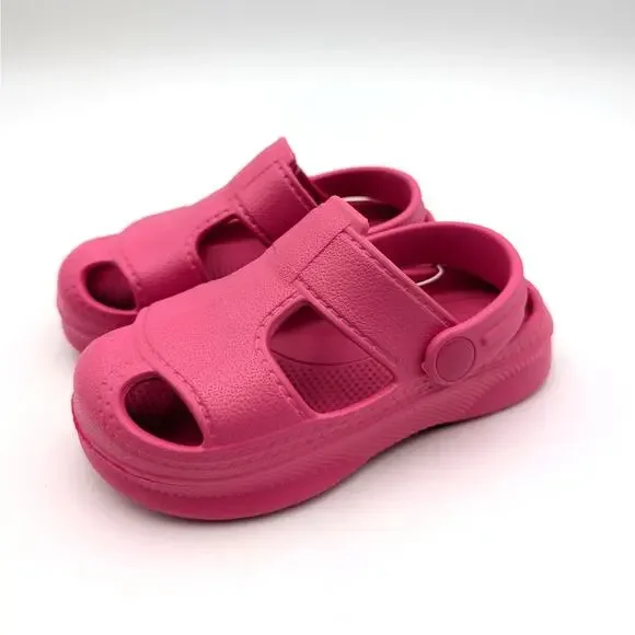 Harper Canyon Kai EVA Clogs Sandals Lightweight Toddler Girls Pink Sz US9M