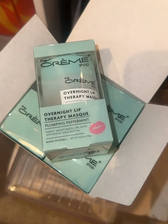 ⚡️💚The Crème Shop Overnight Lip Therapy Masque - Peppermint (Mint)