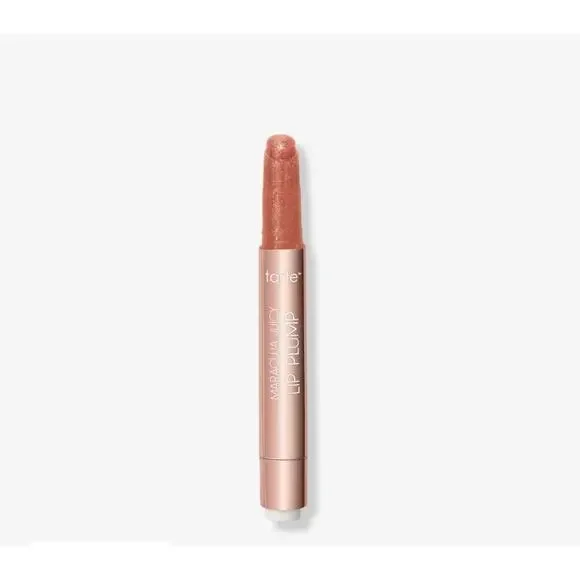 tarte Maracuja Juicy Lip Plump Shimmer Glass Rosy Copper Shimmer Glass