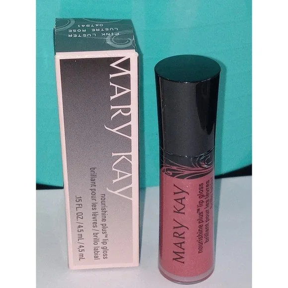Mary Kay  Nourishine Plus Lip Gloss Pink Luster .15‎ fl oz 047941 NIB