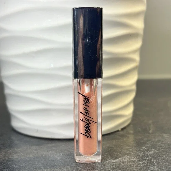 Beauty For Real Lip Gloss + Shine Nudist 0.08 oz /‎ 2.4 ml NEW SEALED