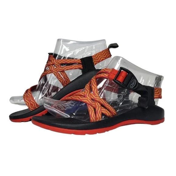 Chaco Kids Orange Outdoors Slip-On Strap Sandals Sz 3