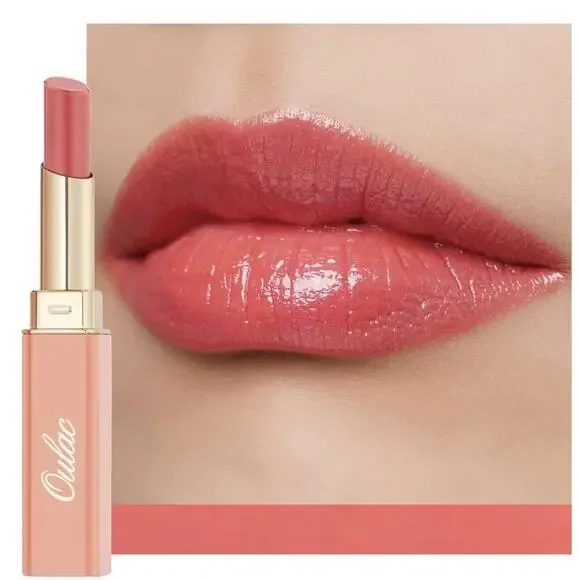 Oulac Moisture Shine Lipstick Deep Kiss Hydrating Lip Color NEW