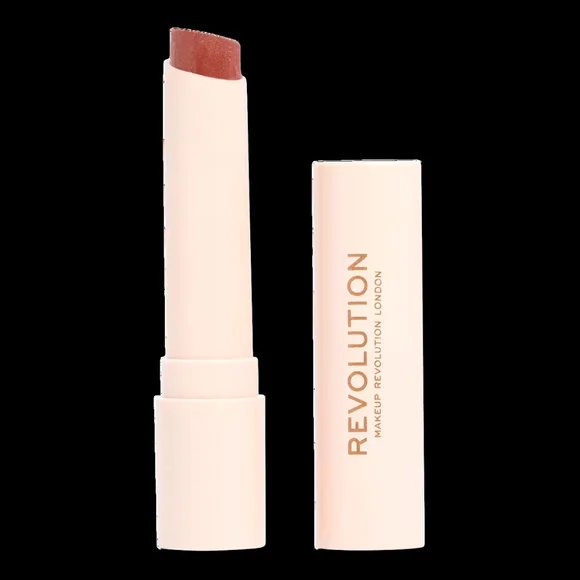 Revolution - Mocha Shine - Pout Balm Lip Balm - NIB 0.08 oz