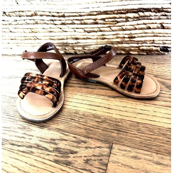 Old Navy Girls Kids‎ Sandals Brown Size 6