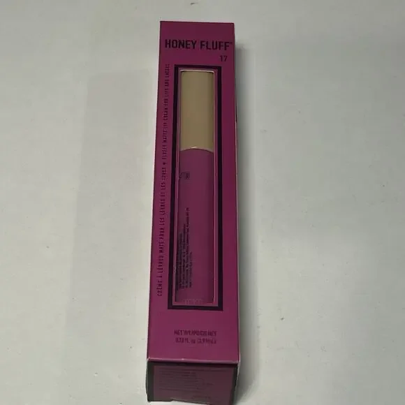 Jason Wu Beauty Honey Fluff Fluffy Matte Lip Cream PERFECT BLOOM 17 0.13 oz NIB
