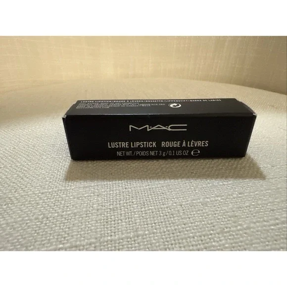 M.A.C Lustre Lipstick 502 Cockney 0.1 oz/3 g Full Size AUTHENTIC NEW‎ IN BOX