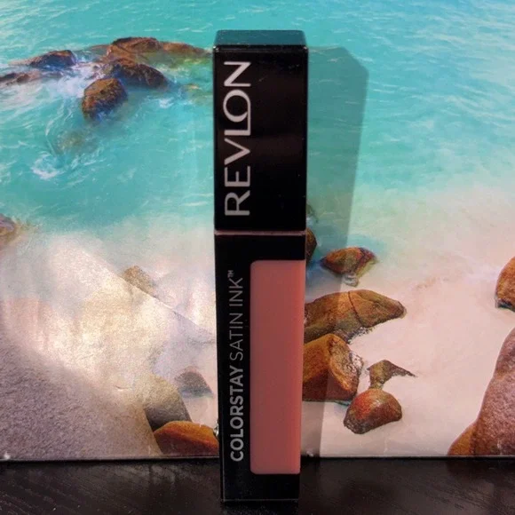 Revlon ColorStay Satin Ink Liquid Lipstick 007 Partner in Crime Nude Pink 0.17oz
