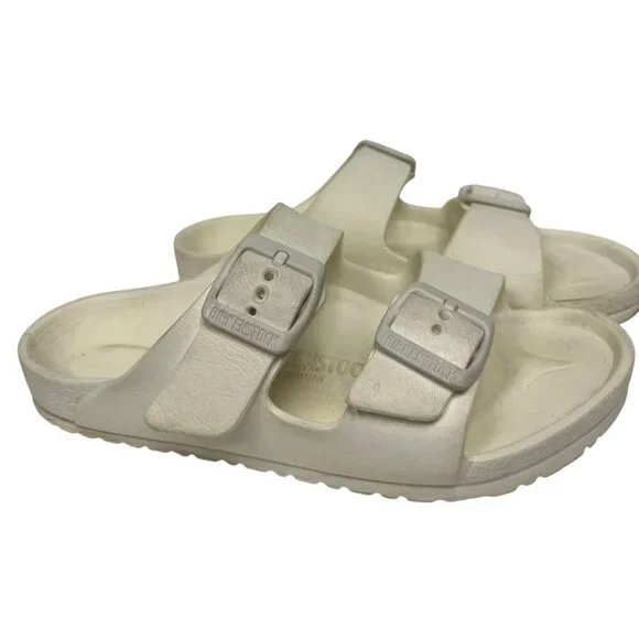 Birkenstock Kid's Sandals EVA Arizona White Summer Size 33 US 2 2.5 Unisex