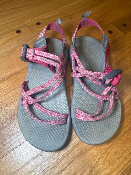 Chaco ZX1 Ecotread Rend Pink Sport Sandals J180014 Girls 5