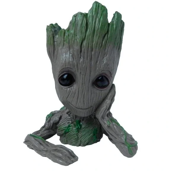 Guardians Of The Galaxy Baby Groot Planter Make-Up Brush Holder Pencil Container