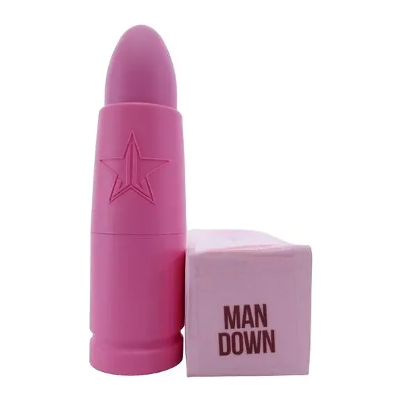 Jeffree Star Velvet Trap Lipstick Man Down Dark Terracotta Brown New