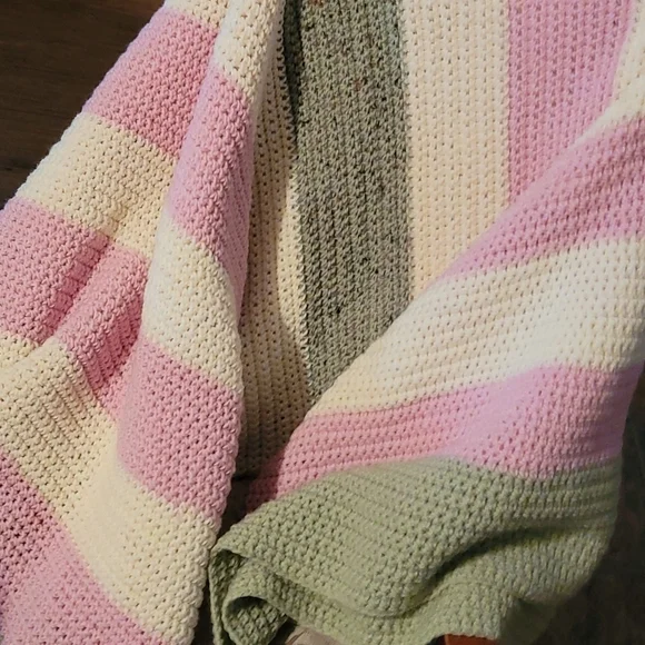 Hand Crafted Crochet Quilt New