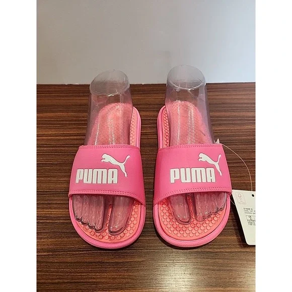 NEW‎ PUMA COOL CAT KNOCKOUT PS KIDS 3C YOUTH SLIDE SANDALS