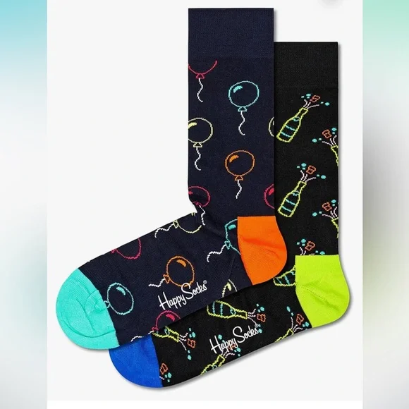 Happy Socks Celebration Design Gift Box Unisex Multicolor