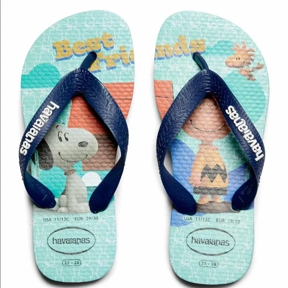 Snoopy Flip-Flop size 10 for 3 year olds