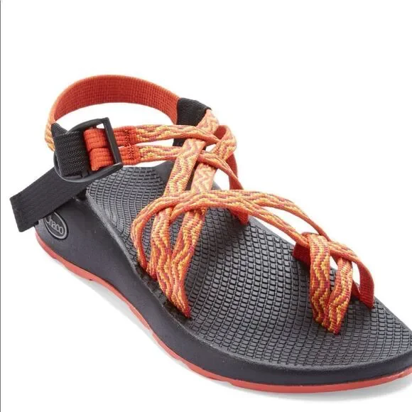 Chaco ZX1 Orange Swirl‎ Sandal Kid's SZ 11