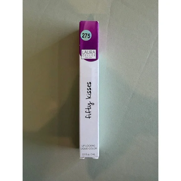 Laura Geller Fifty Kisses Lip Locking Liquid Color Orchid Love 275 3mL NEW