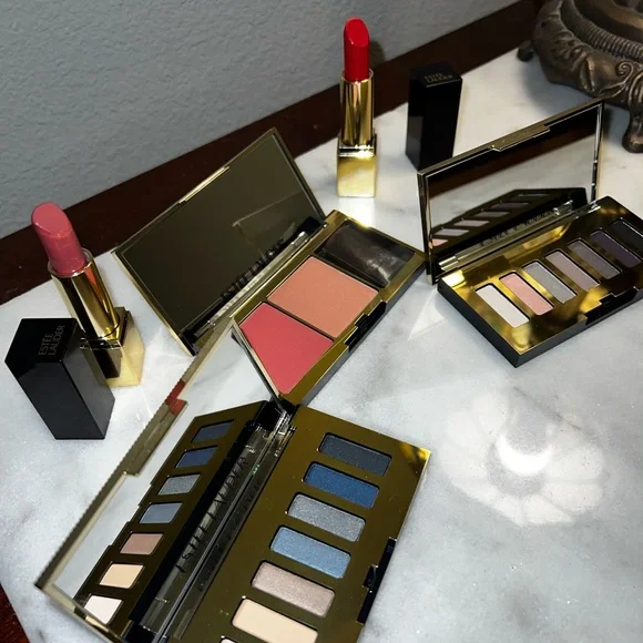 💄 ESTEE LAUDER Pure Color Sculpting Makeup EyeShadow Palettes Blush LIPSTICKS👄
