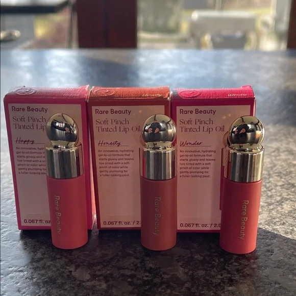 Rare Beauty Soft Pinch Tinted Lip Oil in Happy, Honesty or Wonder