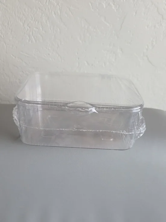 Clear Plastic Storage Container - Transparent