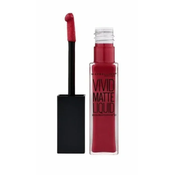 Maybelline Color Sensational Vivid Matte Liquid Lipstick 36 Red Punch‎