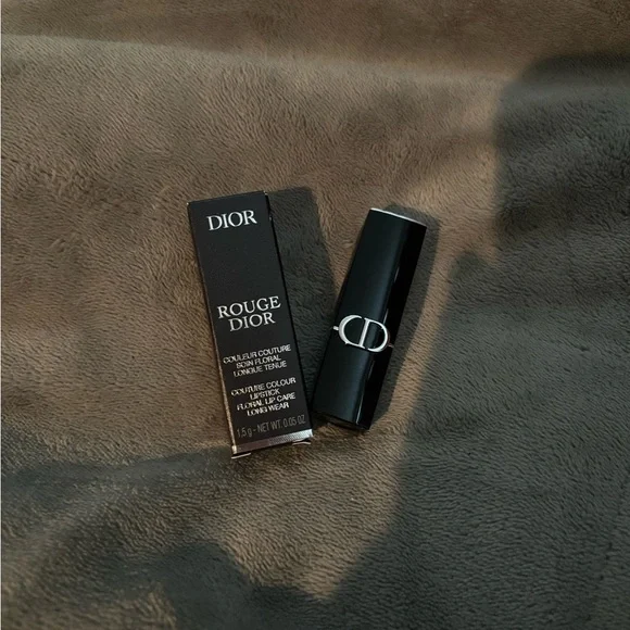 Dior Rouge Satin Lipstick in Black