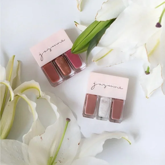 Lot of‎ 2 BEAUTY JAZMINE Lip Trio Coral 3 x 0.14oz
