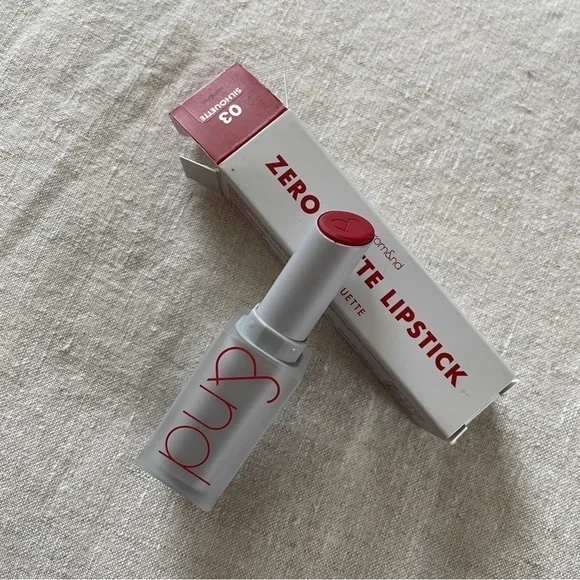 rom&nd Zero Matte Lipstick Red Silhoutte