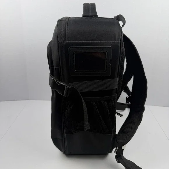 Black Makeup Organizer Backpack
