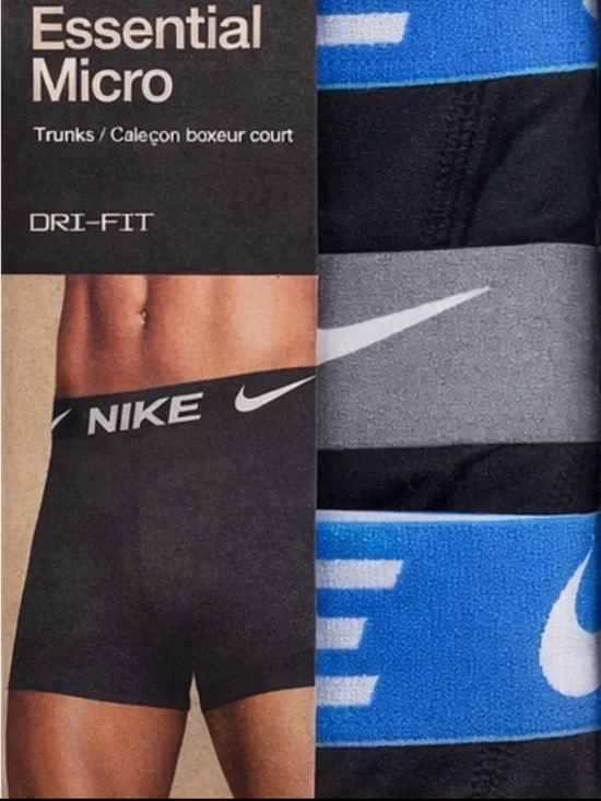 Nike Men's Boxer Briefs – Multicolored Waistband NWT (In Box)  in Box