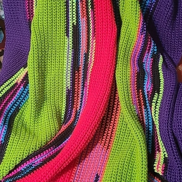 Hand Crafted Crochet Quilt New