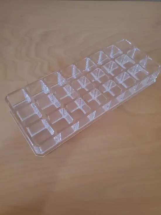 Clear Acrylic 24 Grid Slots Cosmetic Lipstick Display Organizer