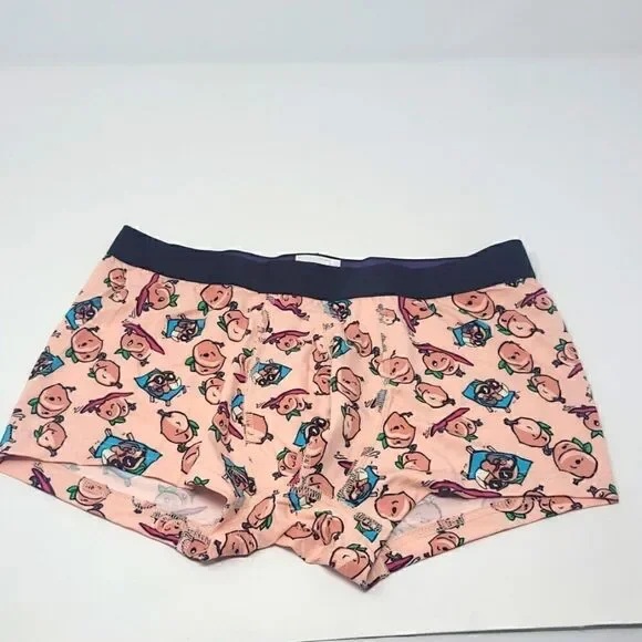NEW MeUndies Peach Summer Boxer Briefs Underwear Mens Size Medium