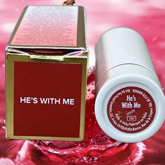 🧚‍♀️HE'S WITH ME Too Faced DISCONTINUED Peach Kiss Lipstick NWT