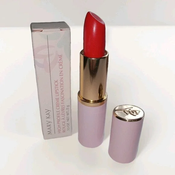 Mary Kay Ravishing Red High Profile Creme Lipstick New