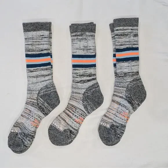 NWOT Bombas Men’s Hiking Calf Socks L Hex Tec – 3 Pairs