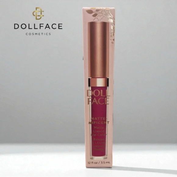 Doll Face Matte-Nificent Matte Liquid Lip Color MLL-Holiday .12 oz.‎
