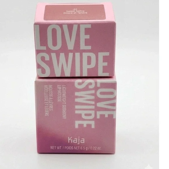 Kaja Love Swipe Lip Mousse‎ 02 Sweet Softie Muted Rose Pink 6.5g New in Box