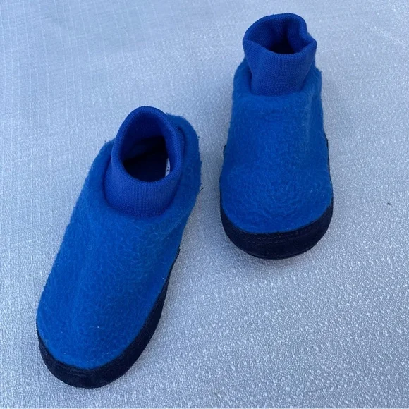 Kids L.L. Bean Kids Blue Fleece Shoe