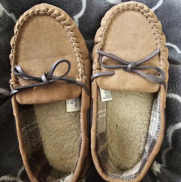 Brown Moccasin Kids Slippers