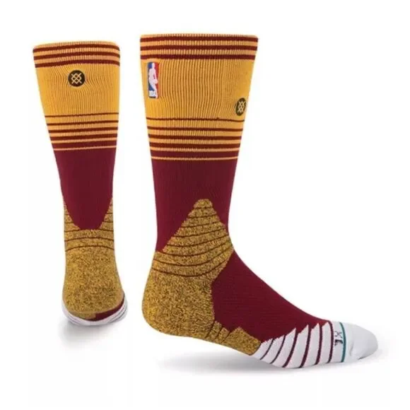 Stance Cleveland Cavaliers Cavs 559 Core Crew Sock Red Small