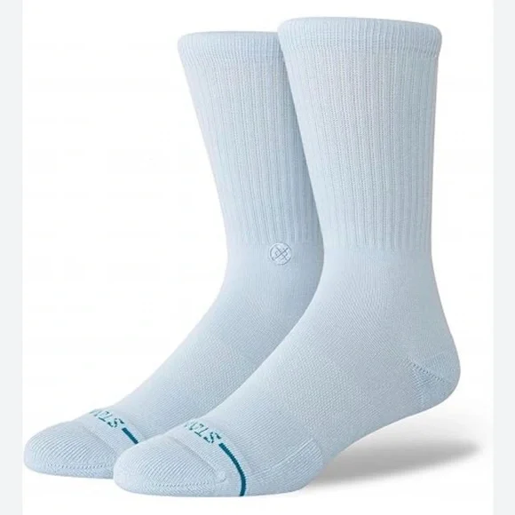 Stance Men’s Casual Combed Cotton Blend Crew Height Mid Cushion Socks